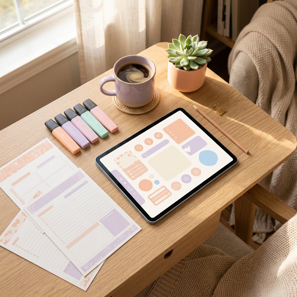 Mockup Digitale del Sistema Operativo ADHD